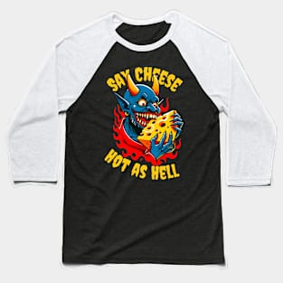 Say cheese devil Baseball T-Shirt